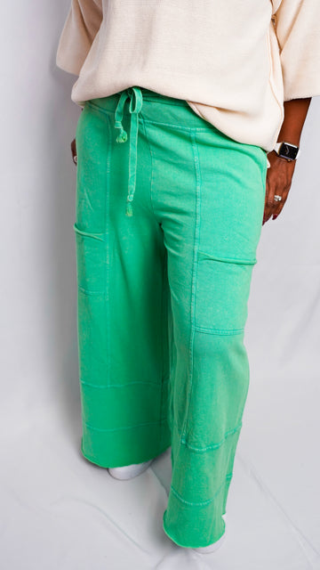 Green Lounge Pants